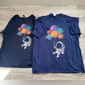 Astronaut Shirt Bundle 2 for $15